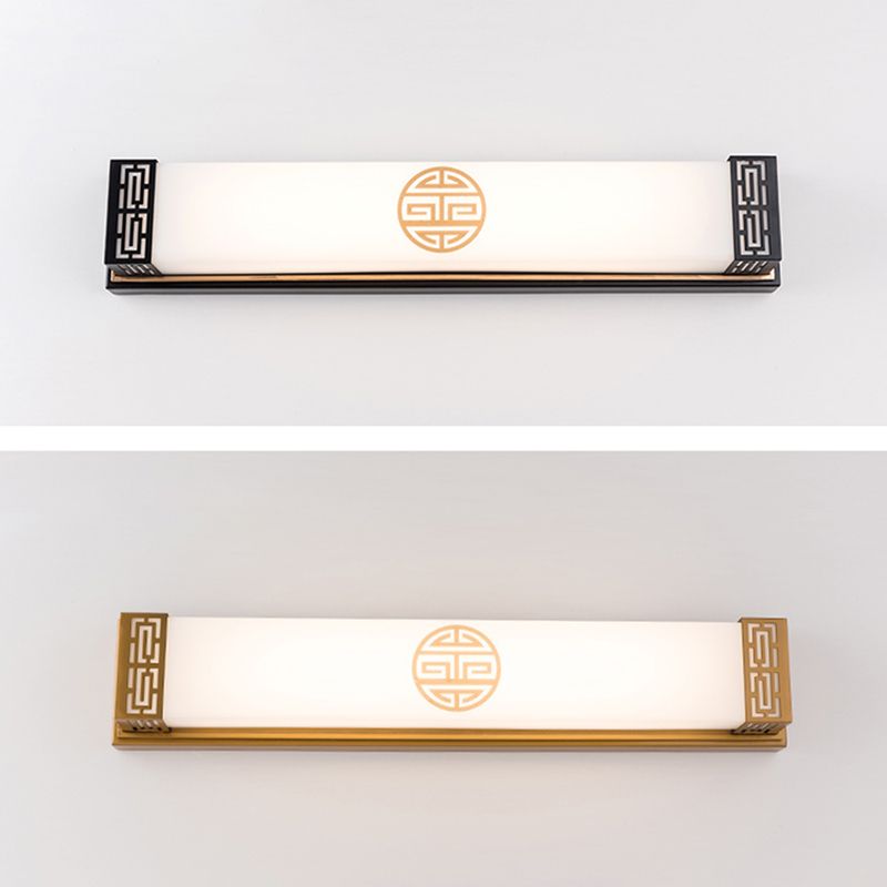 Contemporary Vanity Lighting Metal Wall Light Fixture for Bathroom