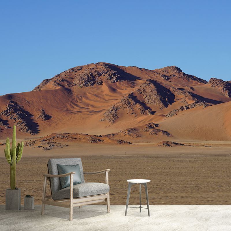 Big Desert Scenery Mural Wallpaper Washable Modern Living Room Decoration
