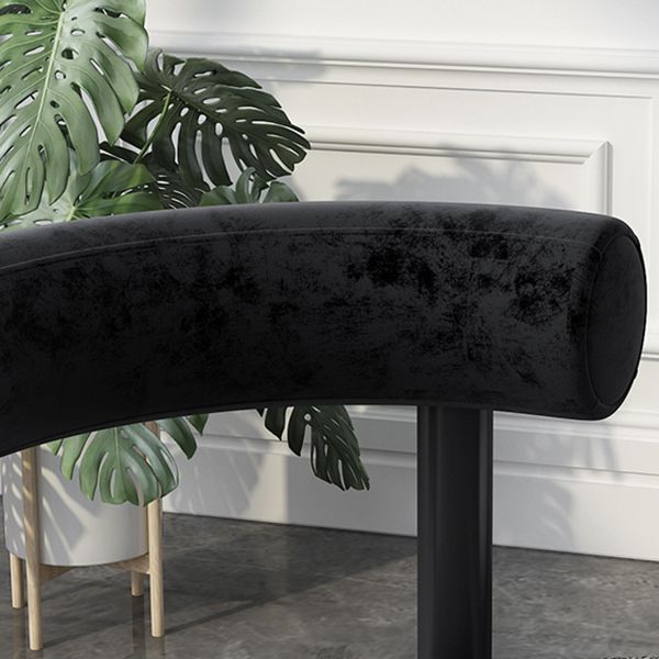 Hedendaagse stijl gestoffeerde armloze eetkamerstoelen open voor de achterkant van de achterste zijstoelen