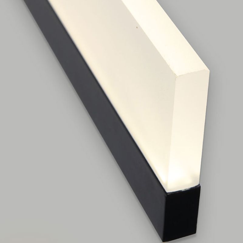 LED Simple Makeup Mirror Light Modern Style Bathroom Washroom Vanity Light Fixture