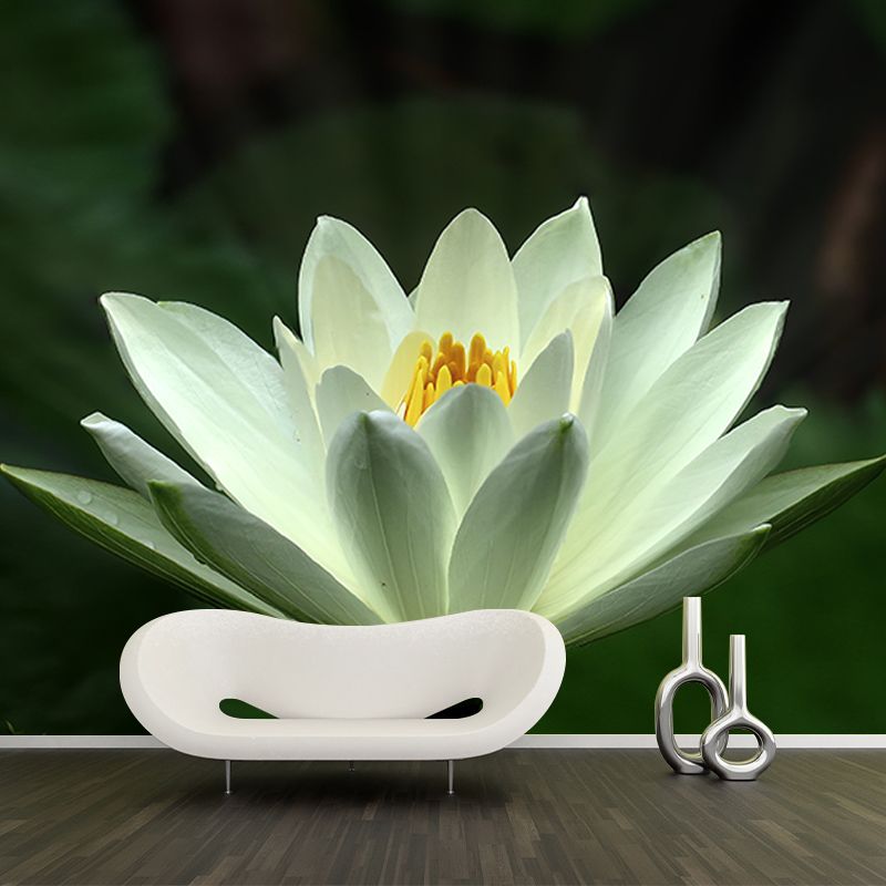 Water Flower Wall Mural Decals Home Decoration Girls' Bedroom Wall Decor