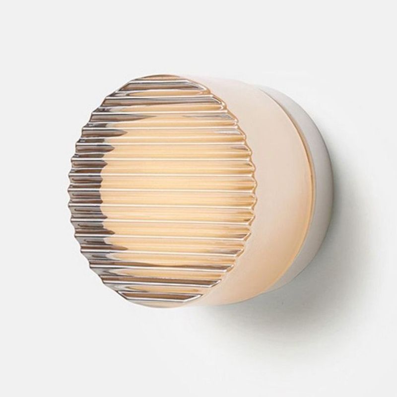 Simple Shape Wall Light Fixture Modern Glass Wall Light Fixtures for Wash Room