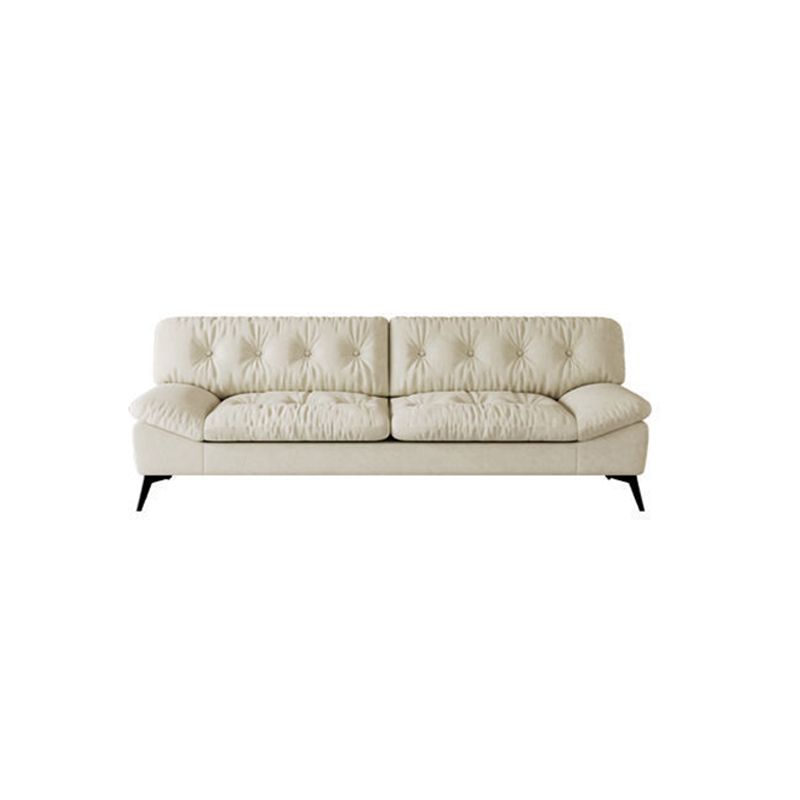 Modern Living Room Armless Tufted Split-Back Standard Seating