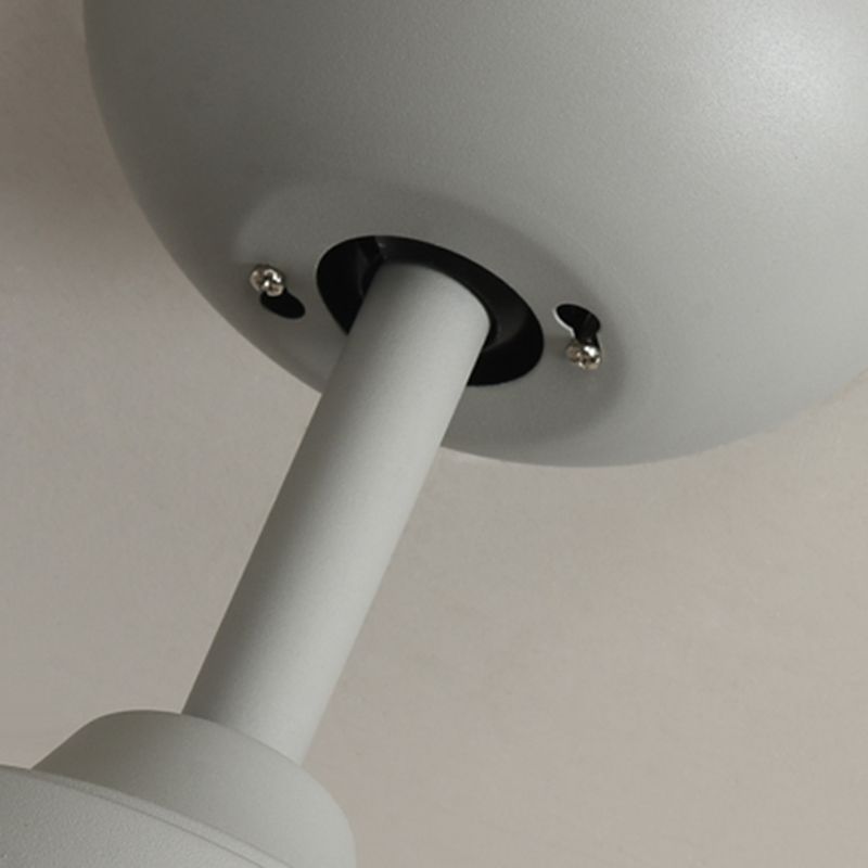 Ceiling Fan Light Simple-Style LED Metal Ceiling Flush Mount Light