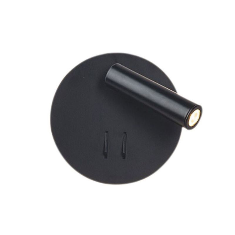 Minimalismo moderno Pronzo della parete domestica con ombra acrilica per camera da letto