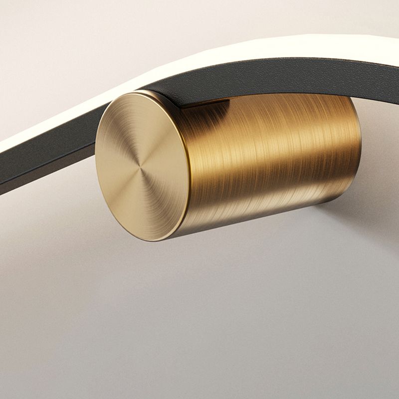 Aluminum Linear Wall Light Nordic Style 1 Light LED Wall Sconce for Living Room