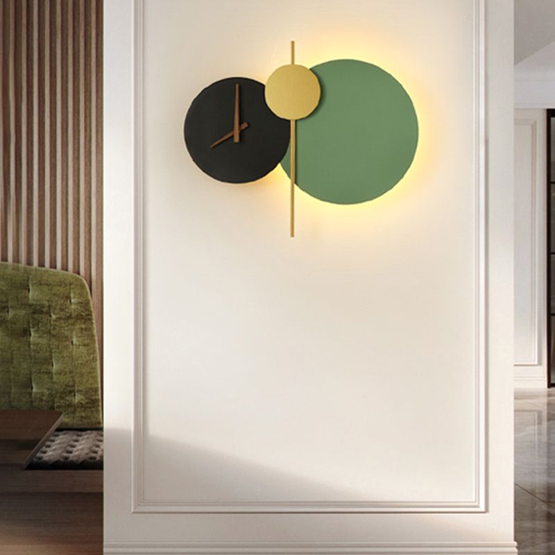 Geometry Shape Metal Wall Lighting Ideas Modern Style Wall Mounted Light Fixtures