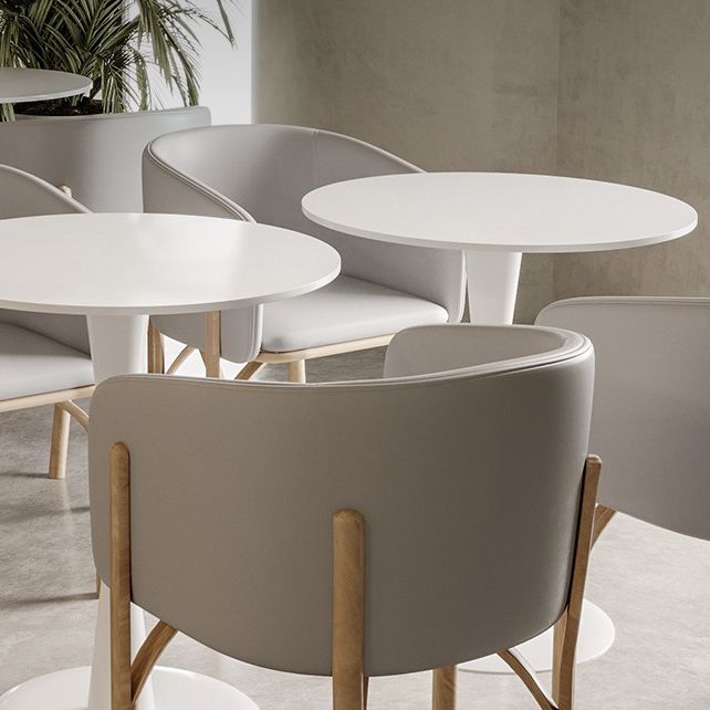 Modern Round Dining Table Set 1/3 Pieces Dining Set for Kitchen