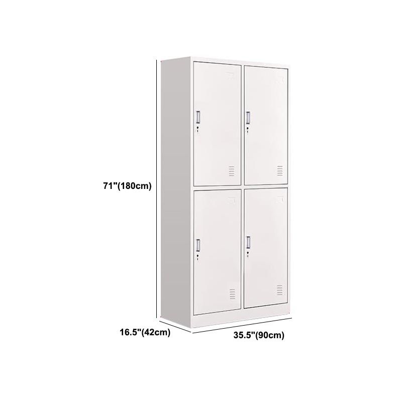 Contemporary Style Wardrobe Steel Home Wardrobe Closet,35.43" D x 16.54" W x 70.87" H