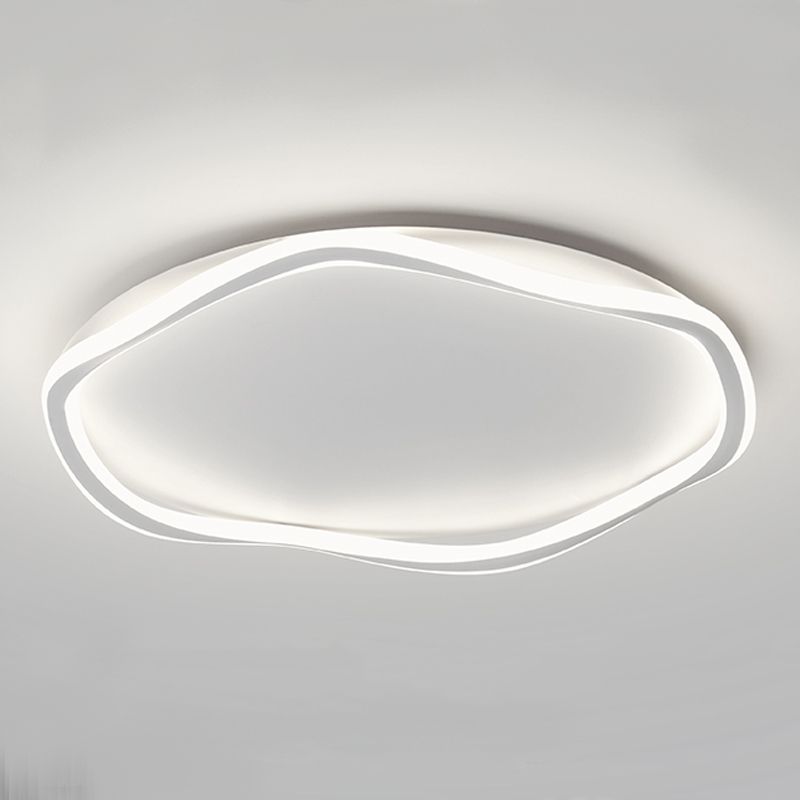 Plafonnier encastré contemporain Luminaire de plafond encastré géométrique