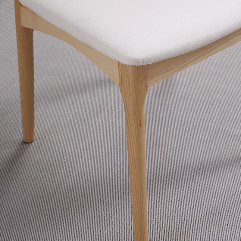 Traditional Side Chair Wood Open Back Dining Room Chair for Kitchen