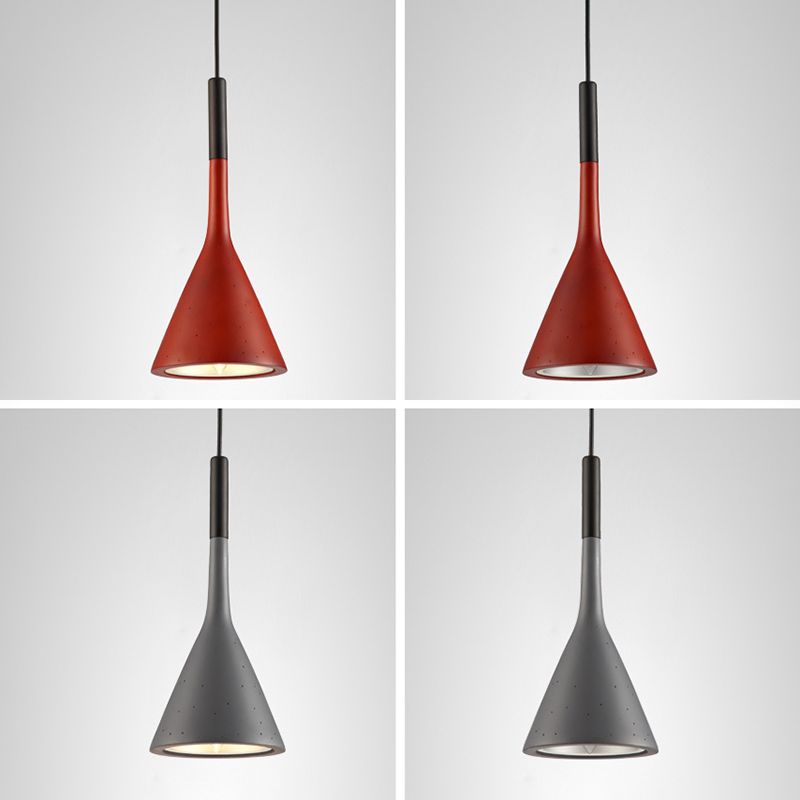 Hars taps toelopend hangende licht Noordse moderne stijl 1 lichte eettafel plafond hanglamp