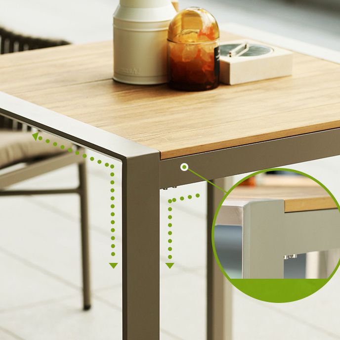 Boho 1/2/3/5/7 Pieces Metal Dining Set Reclaimed Wood Dining Table Set