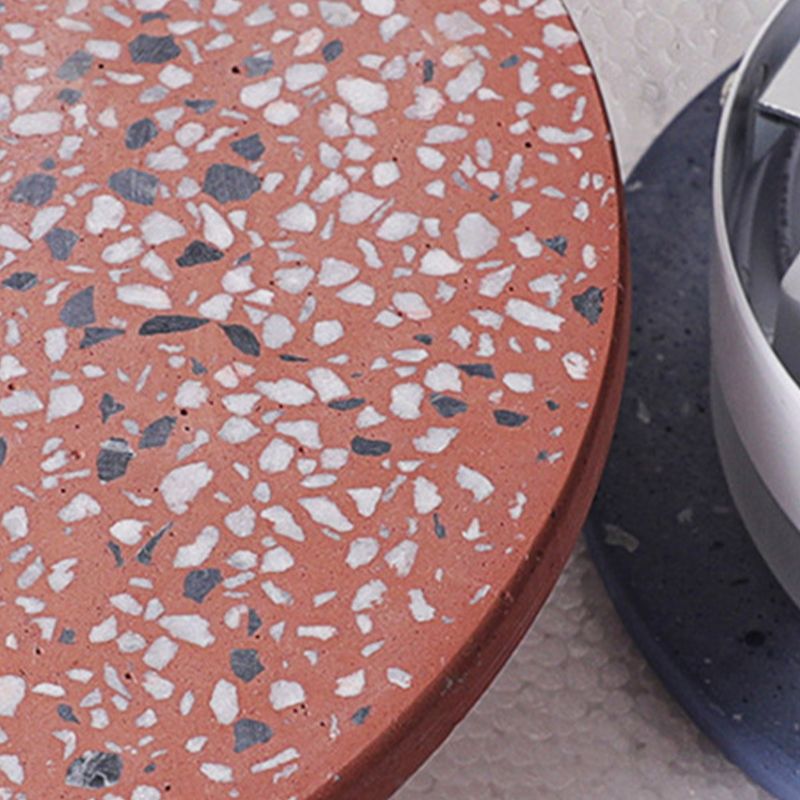 Nordic Cement Wall Light Round Colorful LED Wall Sconce for Living Room