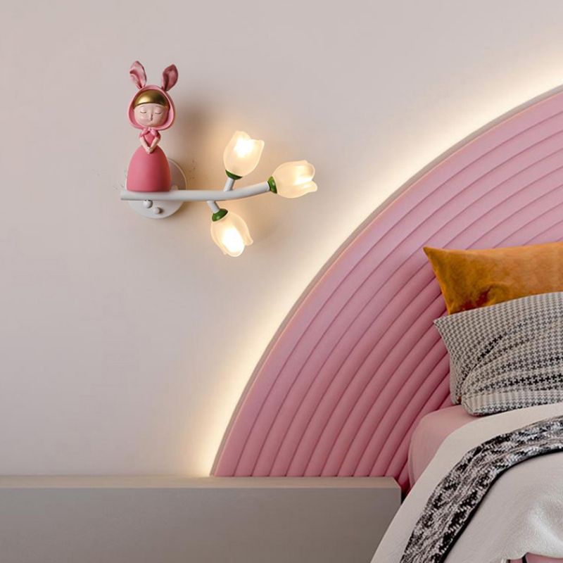 Modern Style Wall Light Fixture Colorful Wall Light Sconce for Bedroom