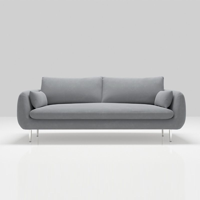 Modernism Standard 4 Legs Sofa Square Arm Sofa for Living Room