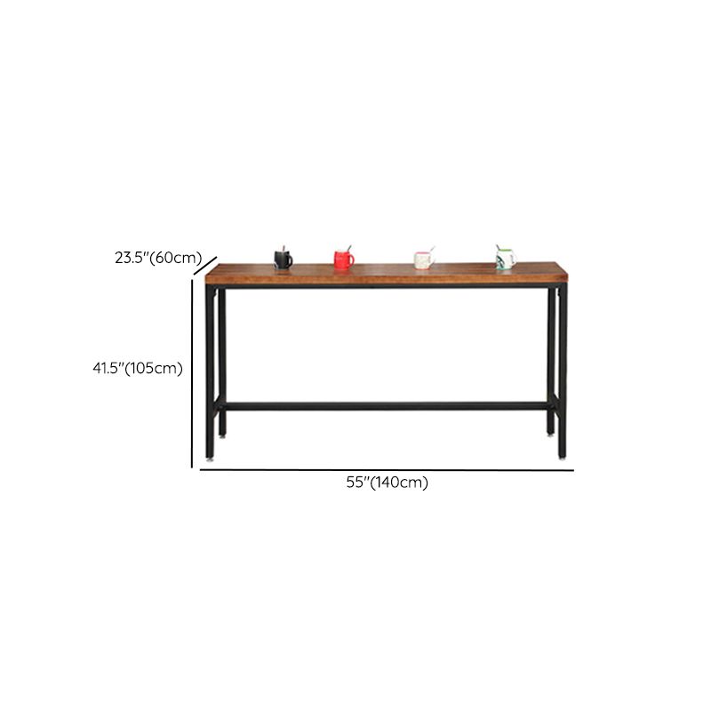 Rectangle Counter Table Rectangle Counter Height Table Contemporary Pub Height Dining Table
