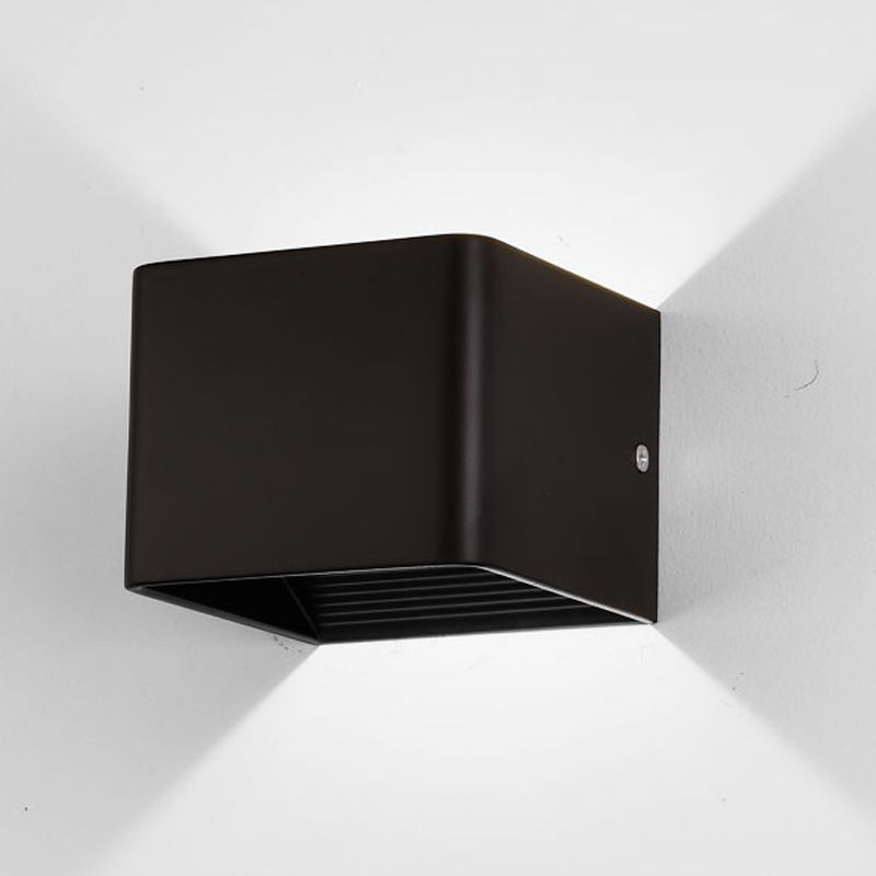 Contemporary Style Geometric Wall Lamps Metal 2 Lights Wall Lighting