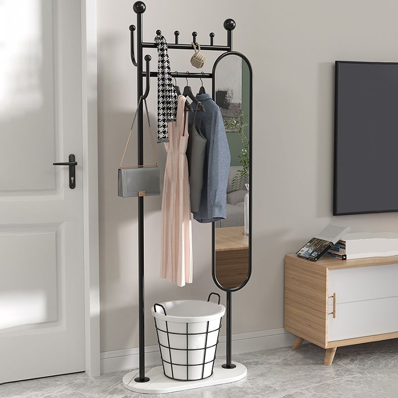 Free Standing Hall Stand Glam Metal Hall Stand with Coat Hook