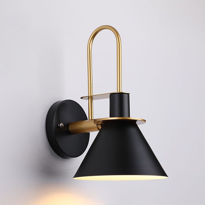 Accesorio de iluminación de pared cónica de estilo nordic