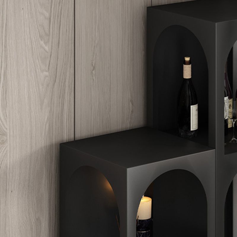 Libreria in metallo chiuso per la libreria scandinava per ufficio a casa