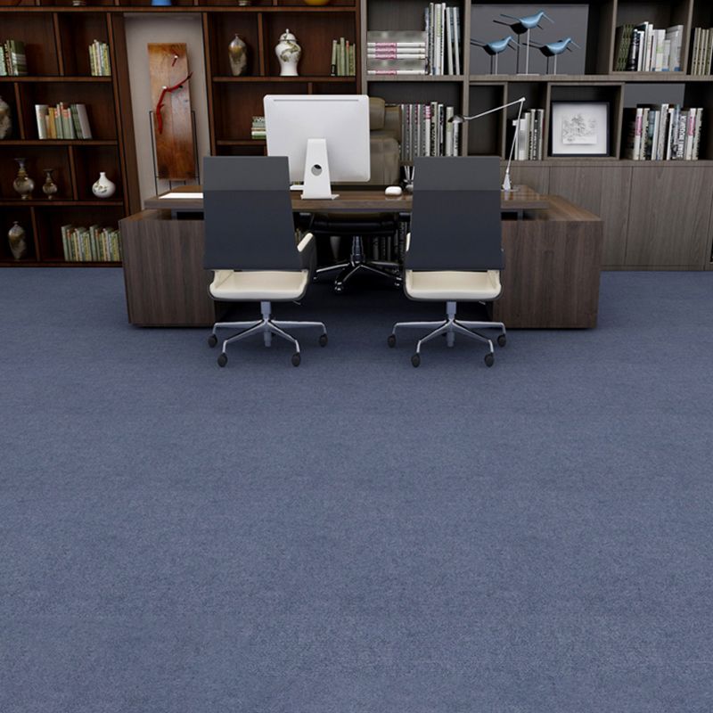 Carpet Tile Non-Skid Fade Resistant Solid Color Self-Stick Peel and Stick Carpet Tiles