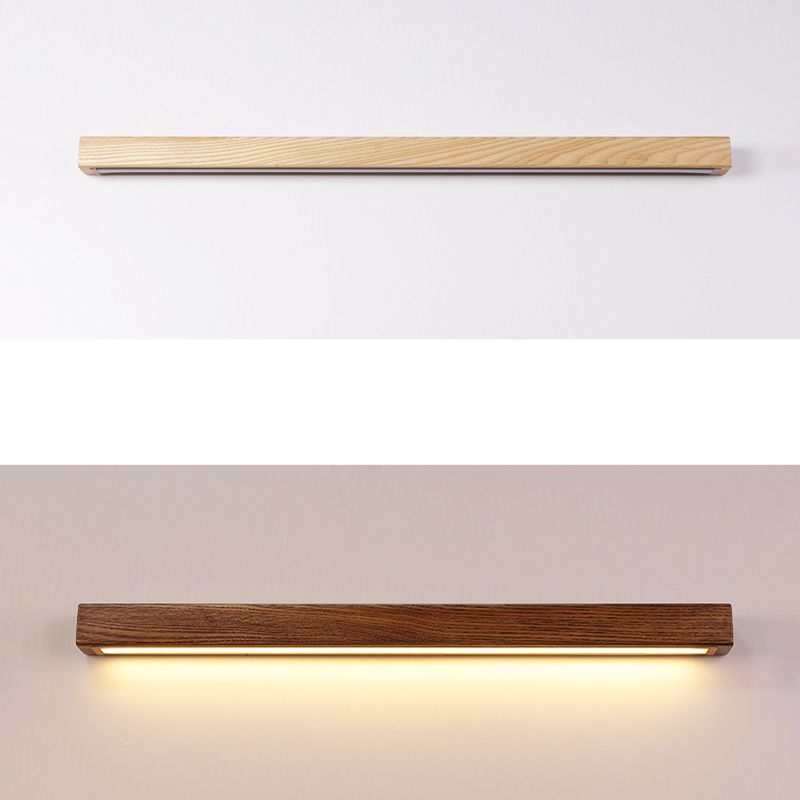 Modern Style Linear Shape Wall Sconce 1 Light Sconce Lighting for Bedroom