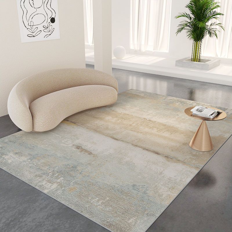 Leisure Carpet Funky Contrast Panel Area Rug Living Room Polyster Carpet with Non-Slip Backing