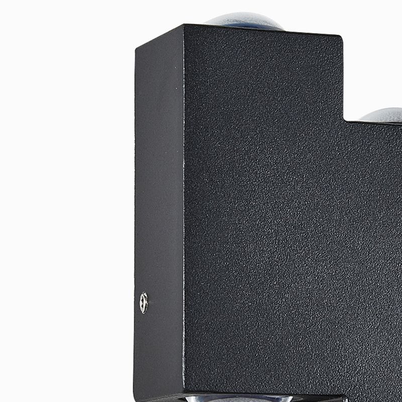 Multi-Light Fold Wall Sconce Lights Contemporary Style Metal Wall Washer Sconce