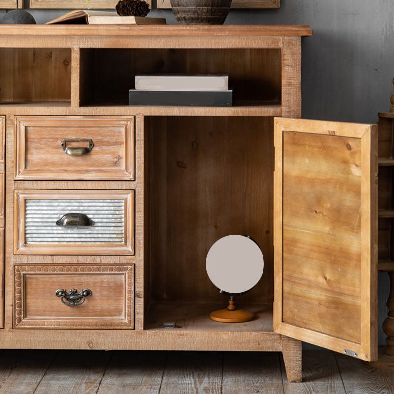 American Traditional Dresser Solid Wood Storage Chest Dresser