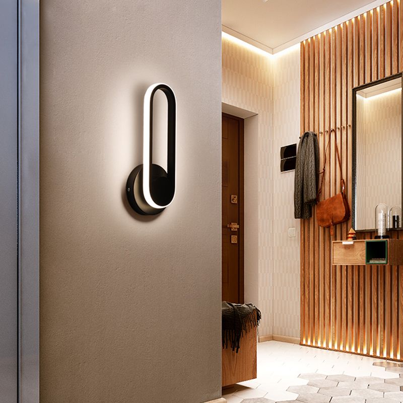 Einstellbare 1-Licht-geometrische Wandleuchter moderner Metallwandmontageleuchte