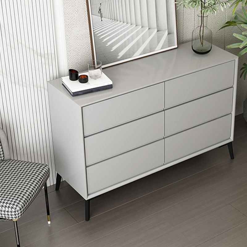15.74"  Wide Contemporary Accent Chest  4/8  Soft Close Drawers