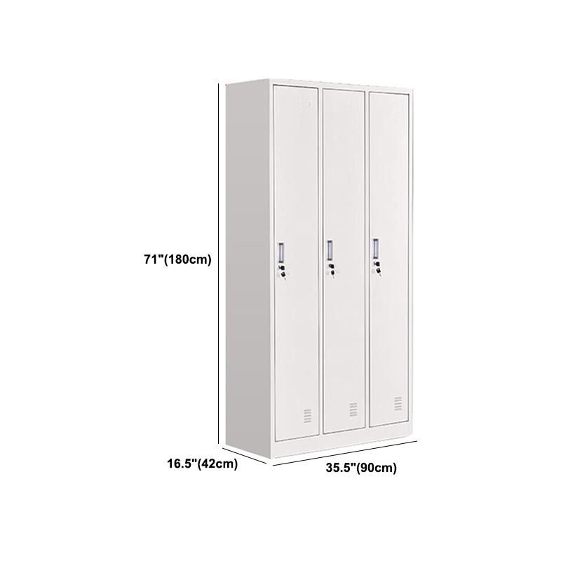 Contemporary Style Wardrobe Steel Home Wardrobe Closet,35.43" D x 16.54" W x 70.87" H