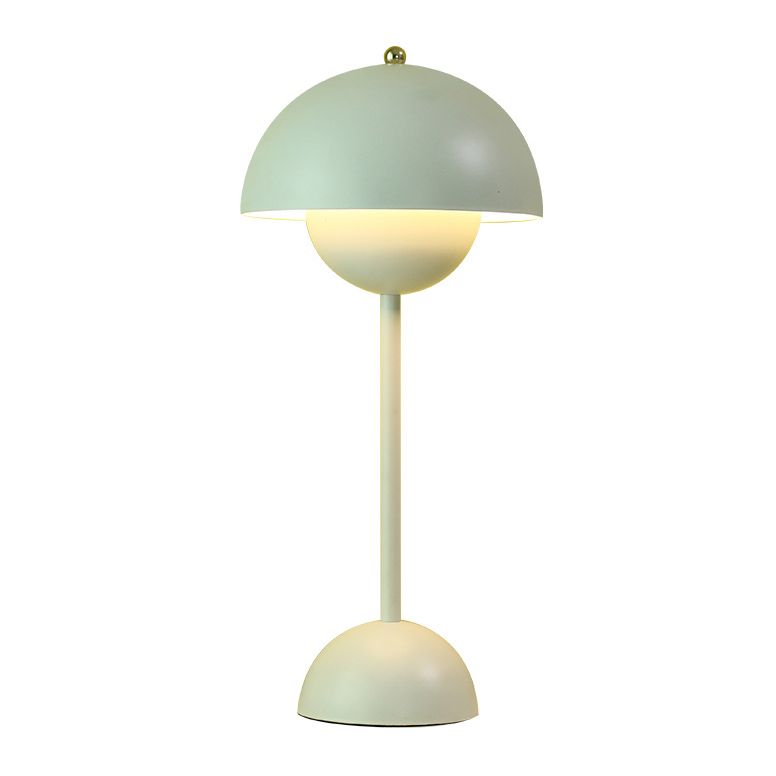 Dome Shape Table Lamp Modern Style Metal Single Light Table Light