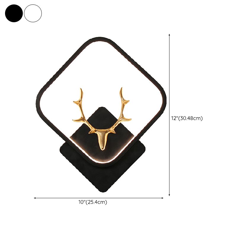 Modern Metal Wall Sconce Minimalist Linear LED Wall Light Fixture