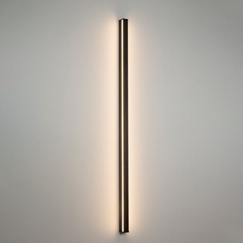 Creatieve minimalistische stijl lineaire wandkandelpas aluminium 1 lichte staten