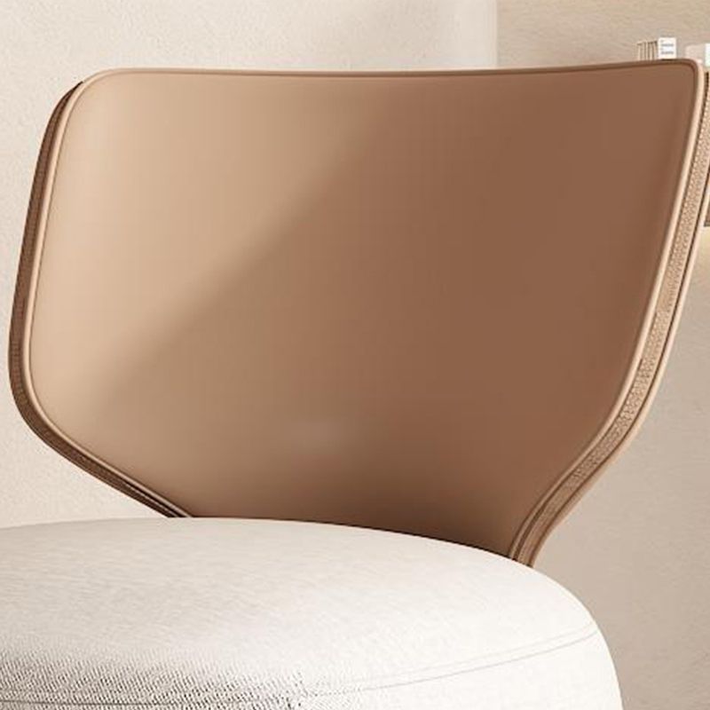 22.83" Wide Parsons Chair Armless Chair with Fixed Back for Living Room