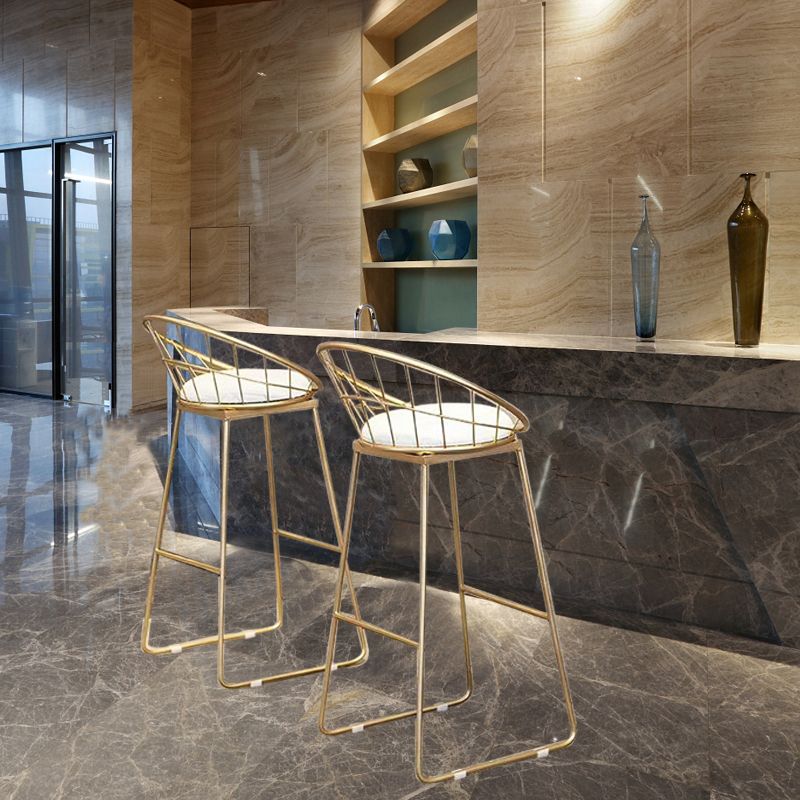 Glam Style Round Bar Table Set 1/3/5 Pieces Solid Wood Counter Table for Indoor