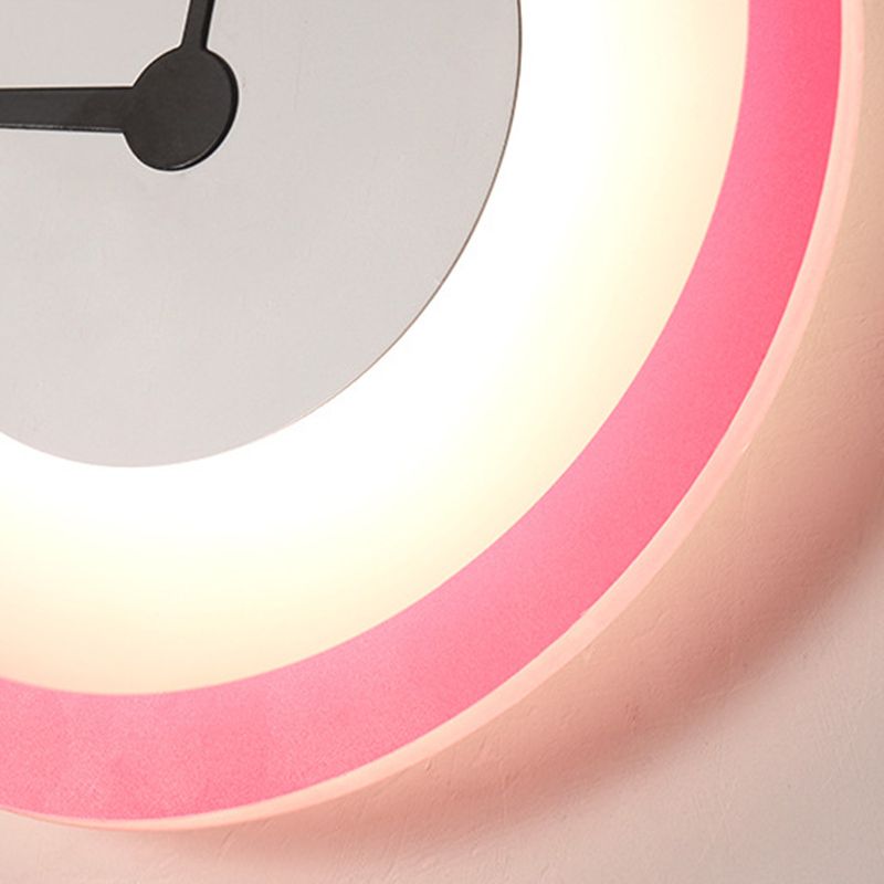 Fispositivi da parete in stile creativo cartone animato Light Acrilic Wall Light per camera da letto