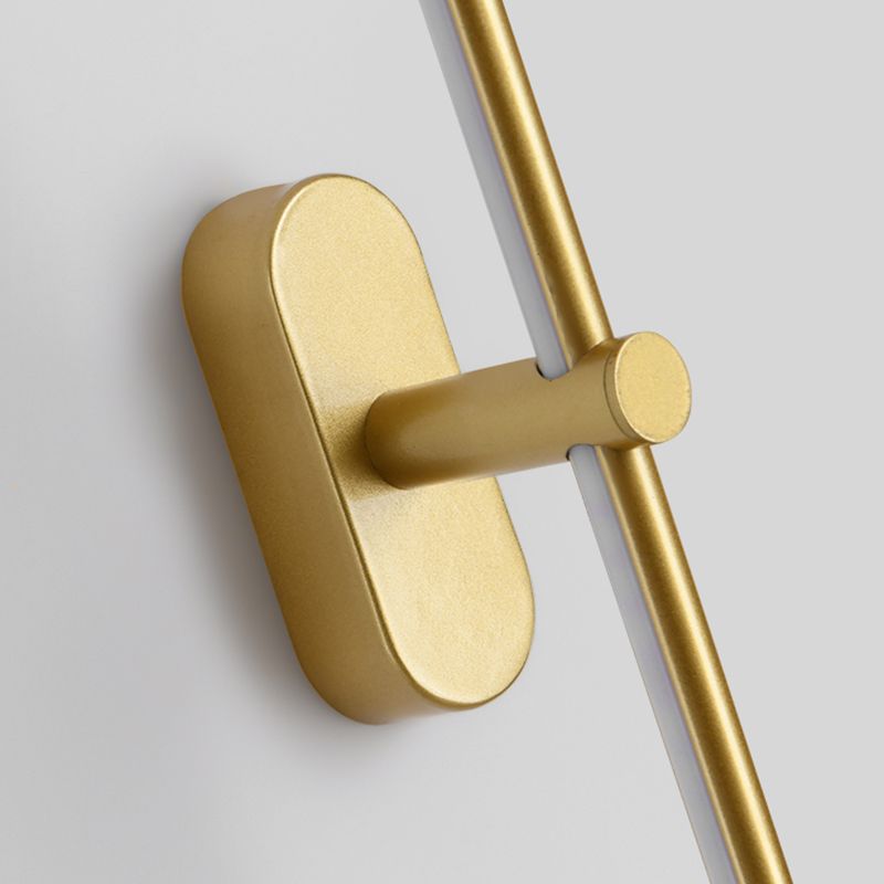 Nordic Modern Mirror Light Long Strip Mirror Lamp Fixture for Toilet Bathroom