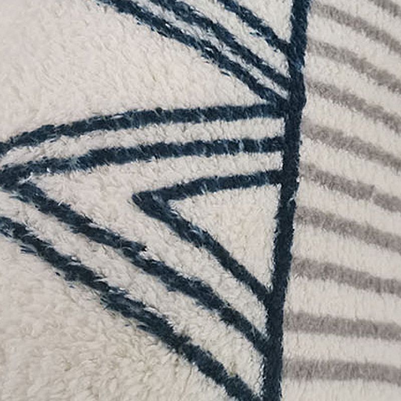 Bohemian Geometric Print Carpet Polyester Indoor Carpet Stain Resistant Rug for Living Room