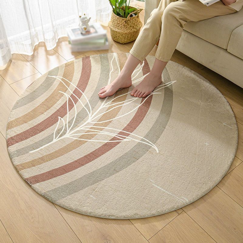 Abstract Lines Rug Indoor Rug Washable Area Carpet for Living Room Decor