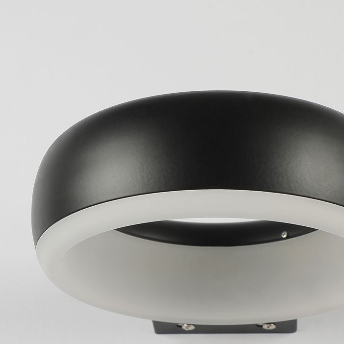 Modern Creative Plant Wall Sconce Light Glass Pot with Acrylic LED Wall Mount Lamp