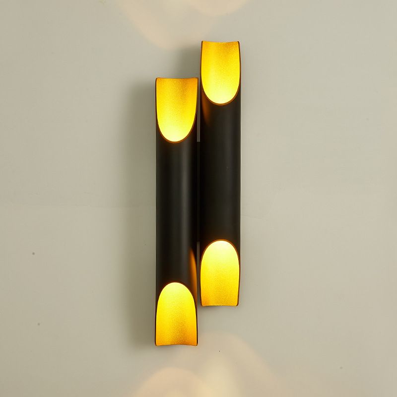 Aluminum Alloy Creative LED Wall Lamp Post-modern Style Metal Sconce Lighting for Dining Room Hallway