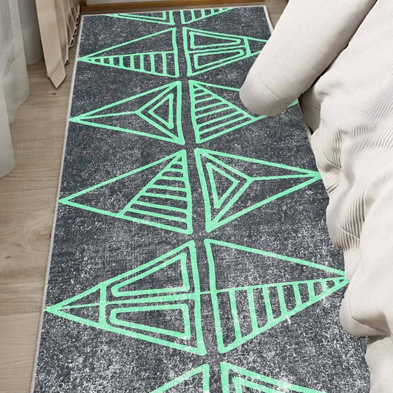 Goud modern tapijten polyester grafisch binnen tapijt wasbaar tapijt voor woonkamer