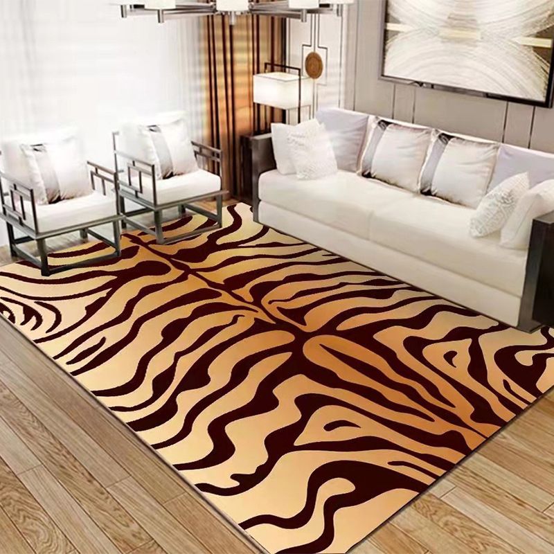Black and White Checkerboard Rug Modern Polyester Area Carpet Indoor Rug for Room