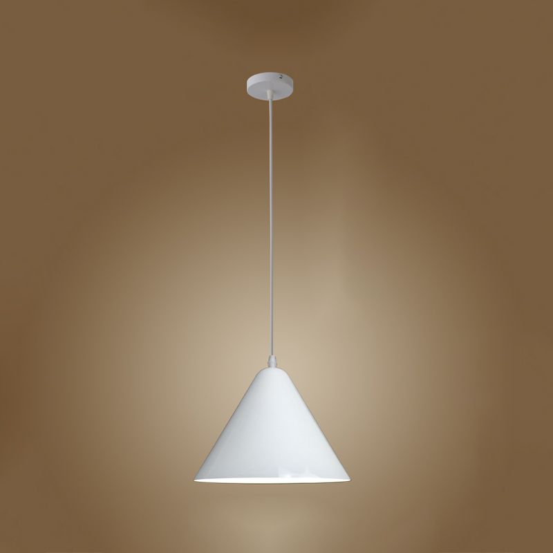 Lampada a sospensione geometrica Stile industriale Alluminio 1 lampada a sospensione lampadina