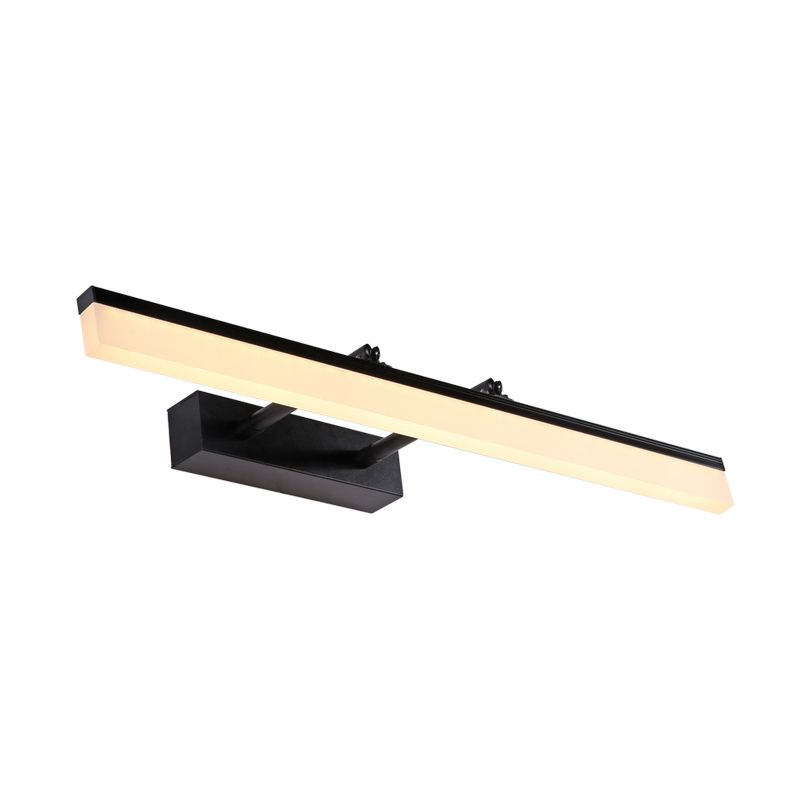 Mirrores minimalistas Dino de luz LED de pared con sombra acrílica para el baño