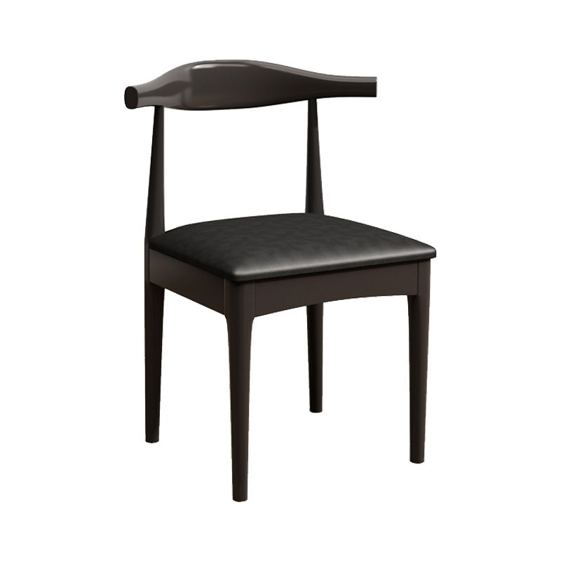 Modern Style Chair Wood Open Back Dining Room Chair for Dining Room
