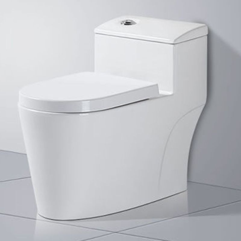 Modern One-Piece Flush Toilet Floor Mount Urine Toilet for Washroom